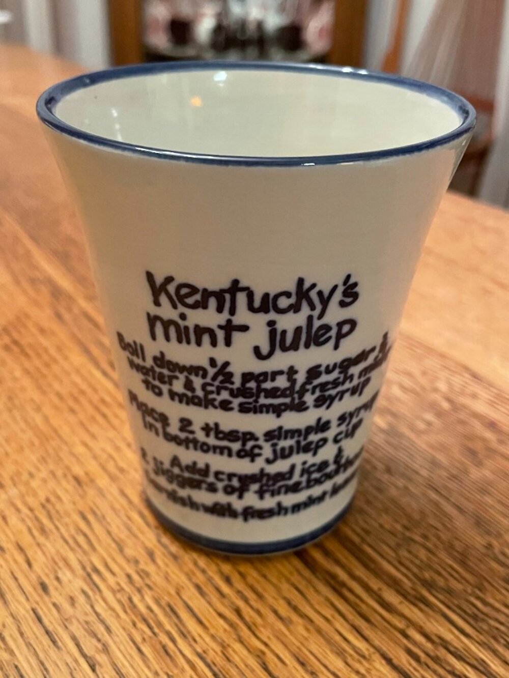 Mint Julep Recipe Julep Cup 12 ounces by Stoneware & Co.*